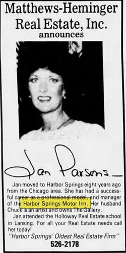 Best Western Of Harbor Springs (Harbor Springs Motor Lodge, Harbor Springs Motor Inn) - Nov 1983 Article On Manager